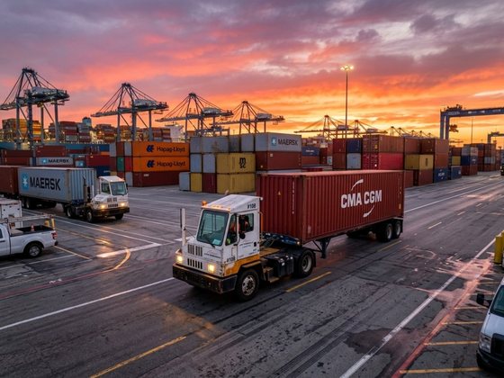 California for fast container transportation from the Port of Los Angeles and Long Beach