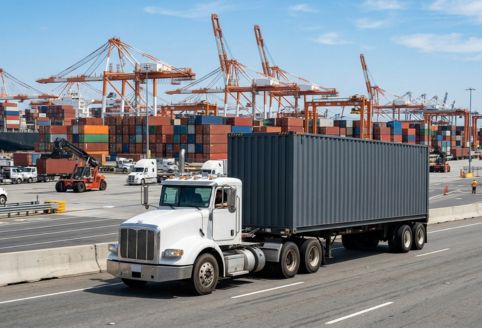 Reliable drayage services for container transportation in Los Angeles